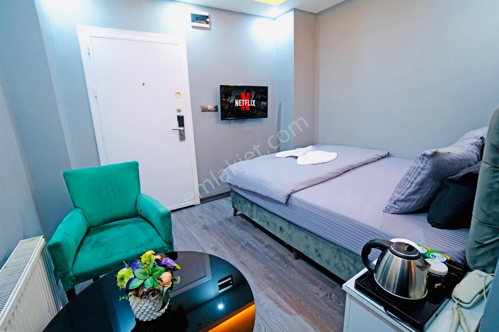 Küçükçekmece Halkalı Atakent İkitelli Günlük Kiralık Jakuzili Daireler *7/24* Orj Resim - Görsel 15