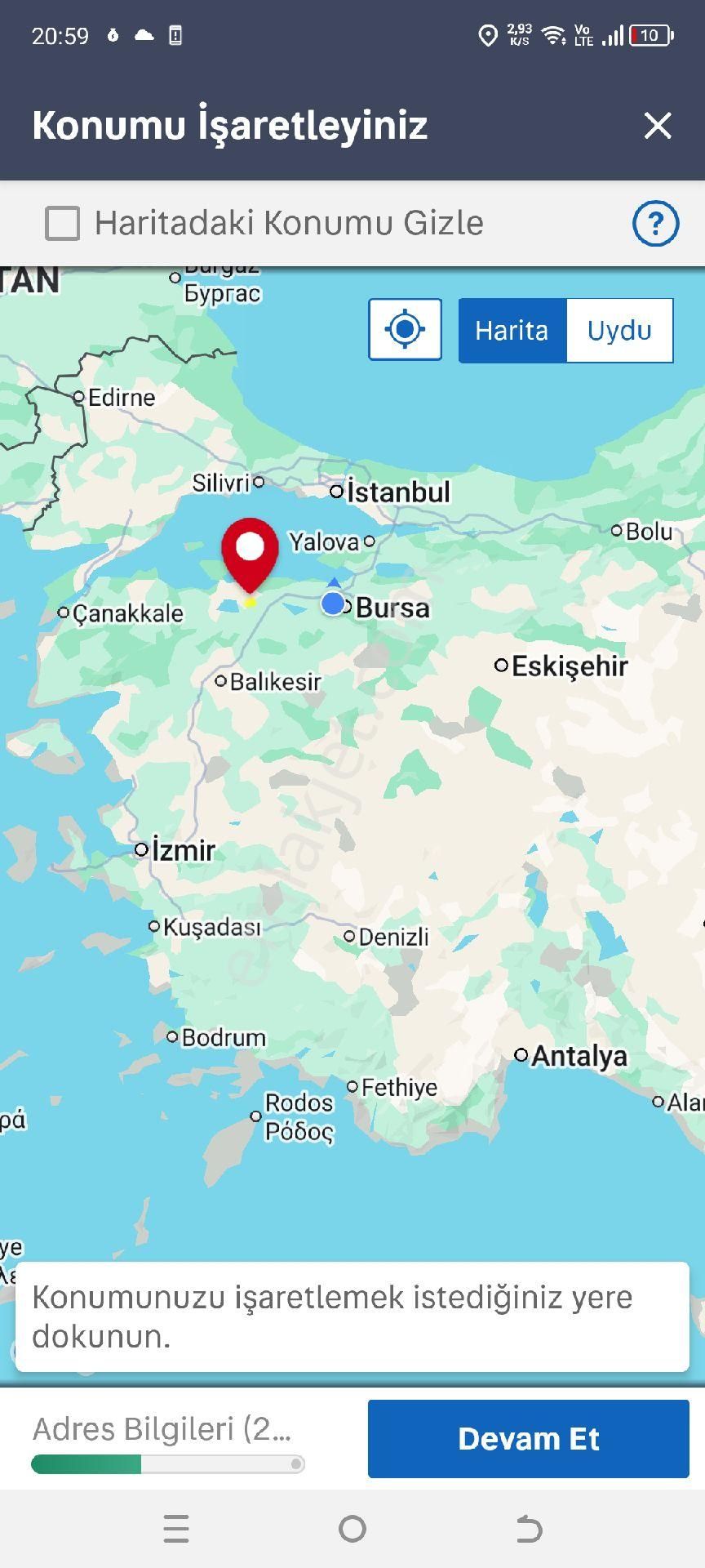 My Rkipdenbursa Karacabey Tophisarda Satılık Harika Arazi - Görsel 4