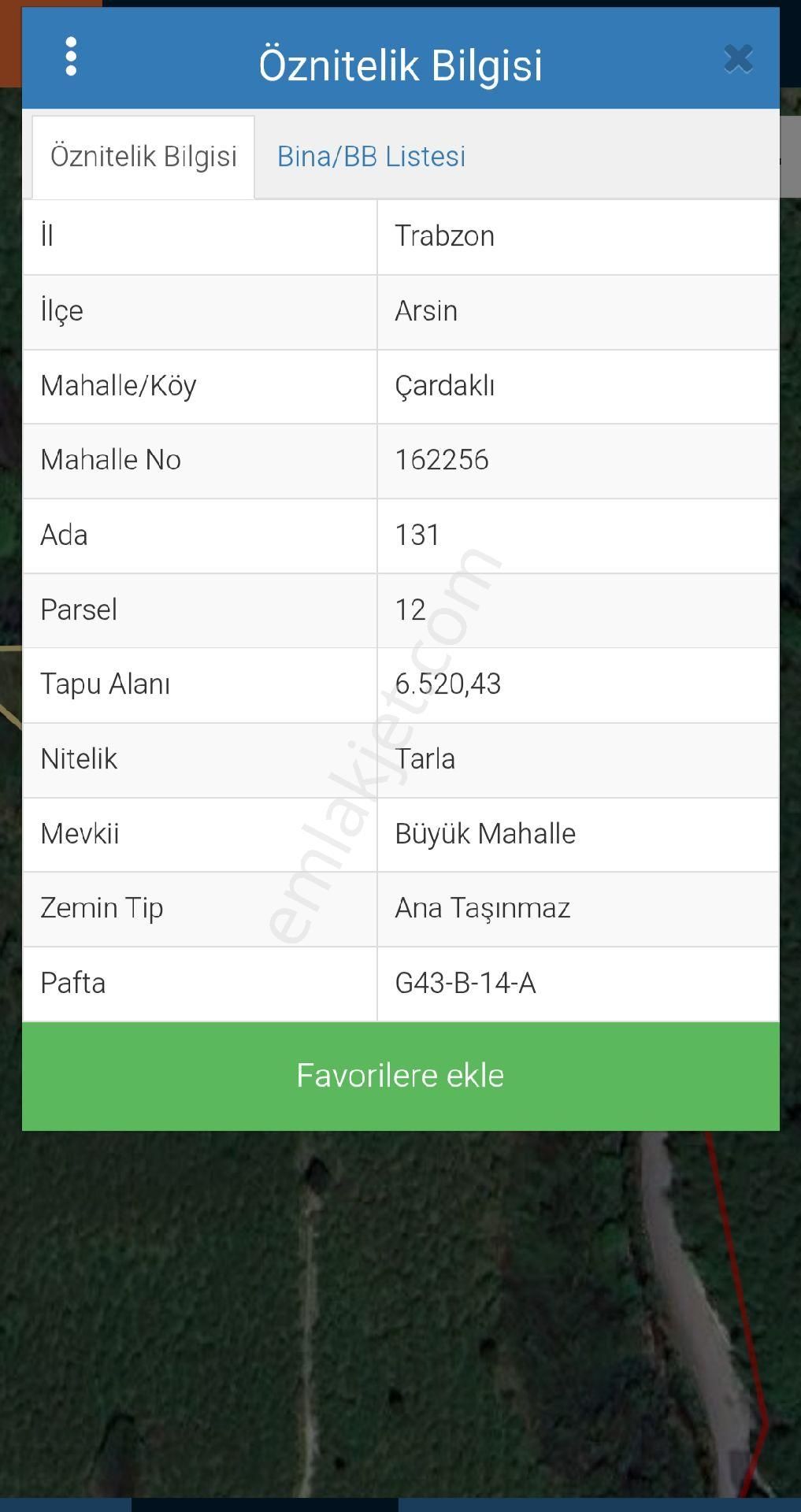 Arsin Çardaklı Mahallesin'de Satılık Arsa - Görsel 4