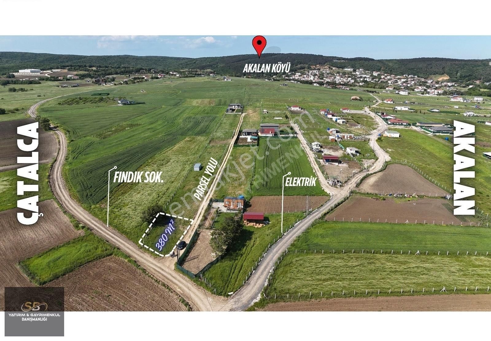 Sb Den Çatalca Akalanda 380 M² Köşe Parsel