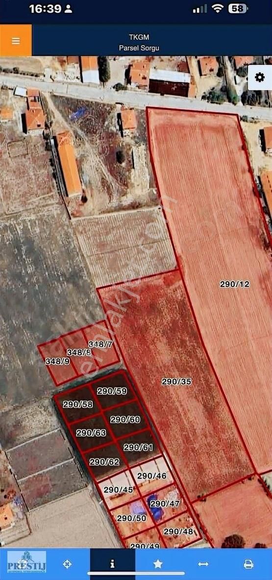 Tüv Türk Arkasında İmar İçersinde Kıymetli Satılık Arazi