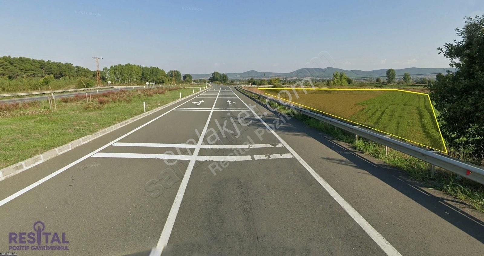Köşe Parsel Ana Yol Cephesi 11.086 M² Ticari Potansiyelli Tarla