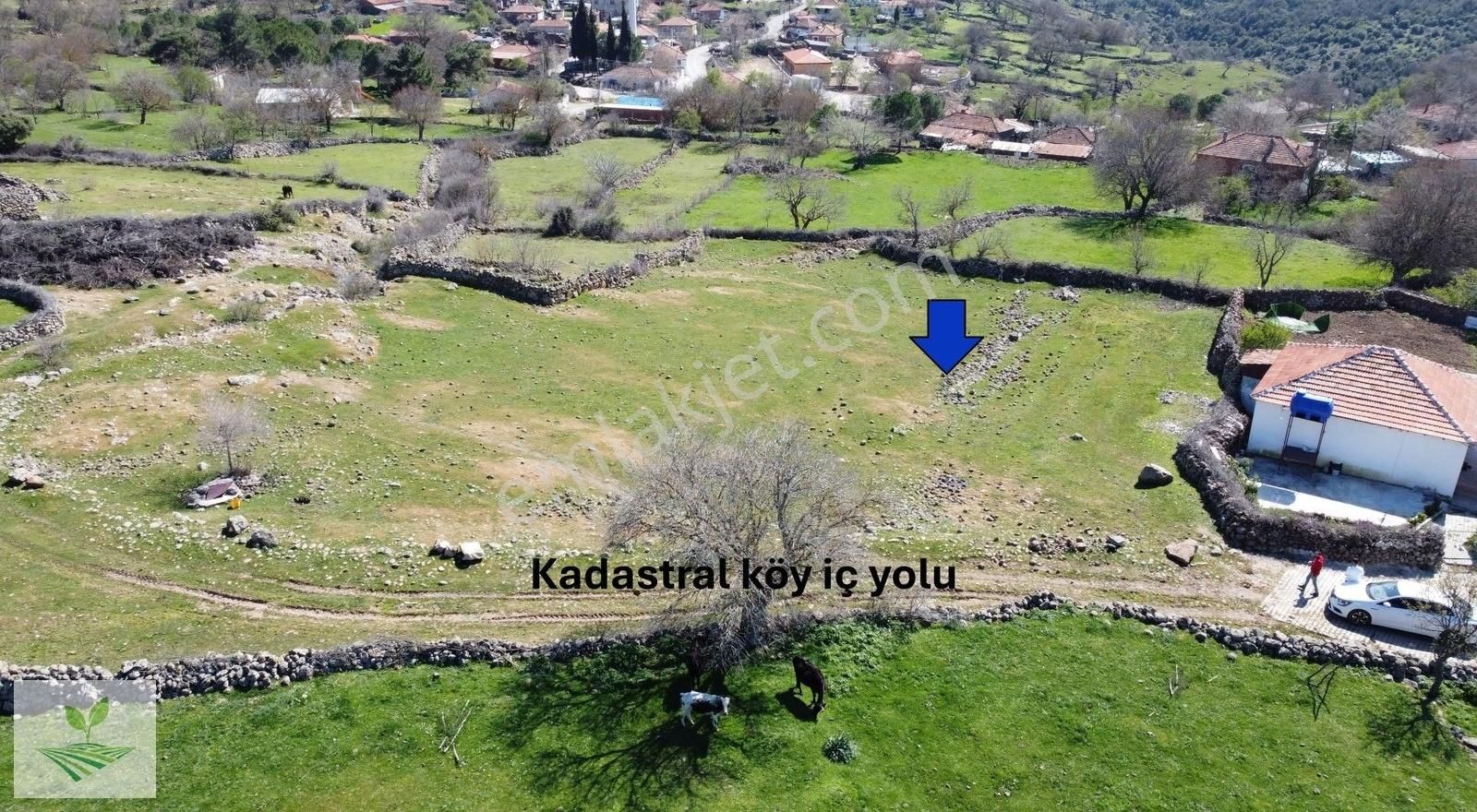 Bergama Öksüzler Satılık Konut İmarlı 3 Parçaya Bölünebilen Arsa - Görsel 3