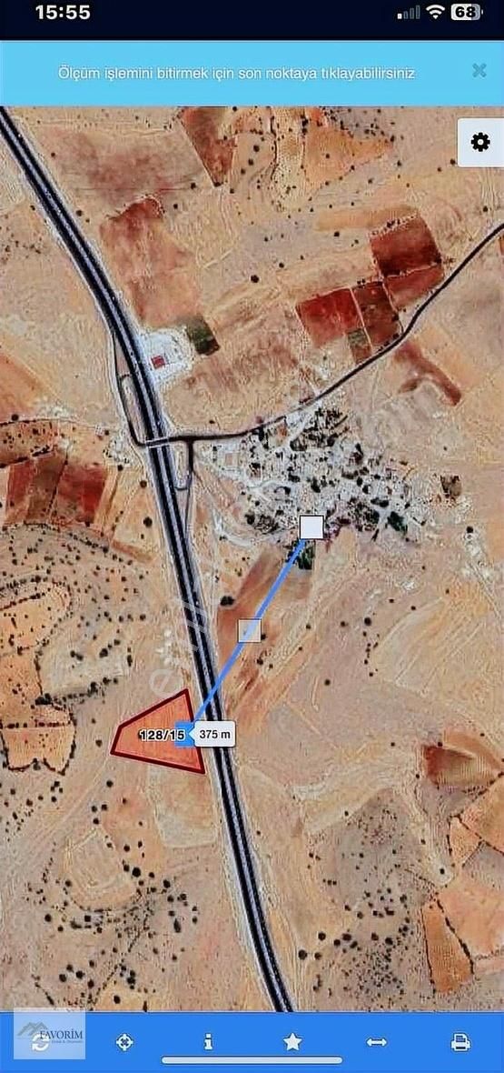 Mardin Mazıdağı Aksu Satılık Muhteşem Konumda Yatırımlık Tarla