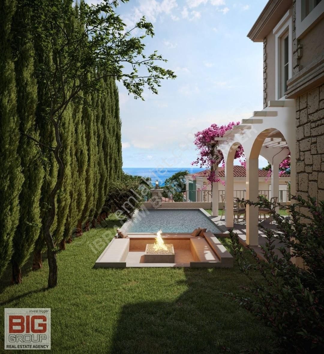 ++bıg Group** Merkezde,deniz Manzaralı, Havuzlu, Asansörlü Villa - Görsel 32