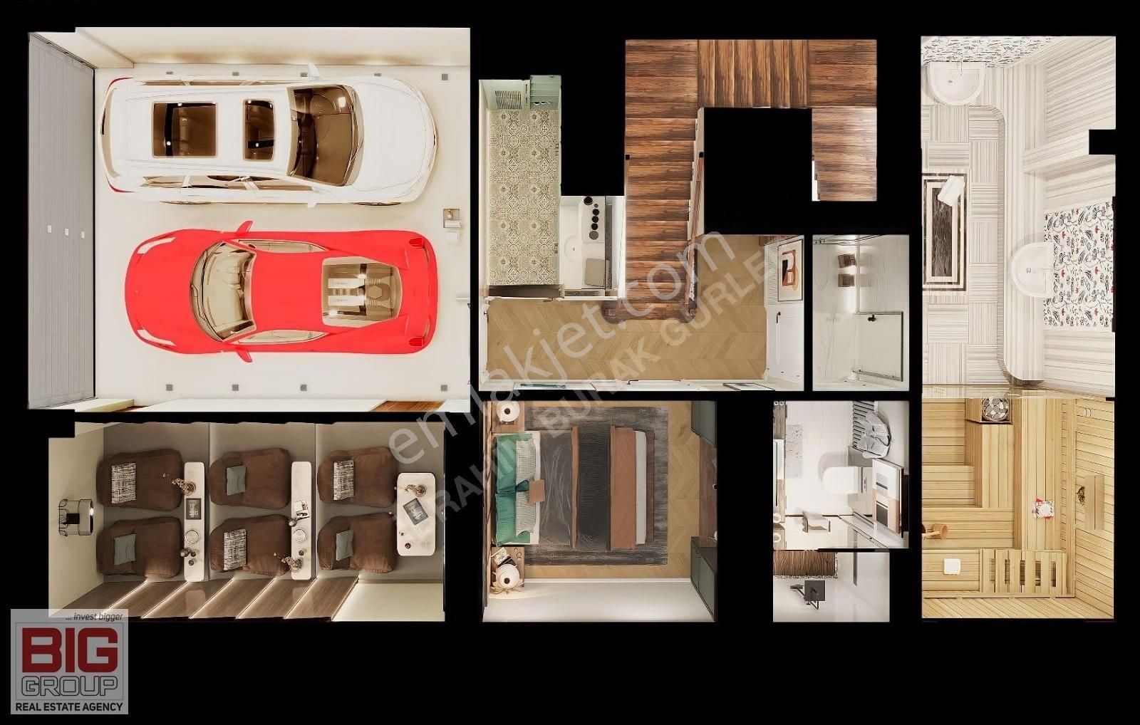 ++bıg Group** Merkezde,deniz Manzaralı, Havuzlu, Asansörlü Villa - Görsel 2