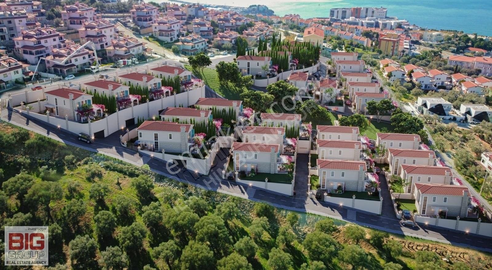 ++bıg Group** Merkezde,deniz Manzaralı, Havuzlu, Asansörlü Villa - Görsel 13