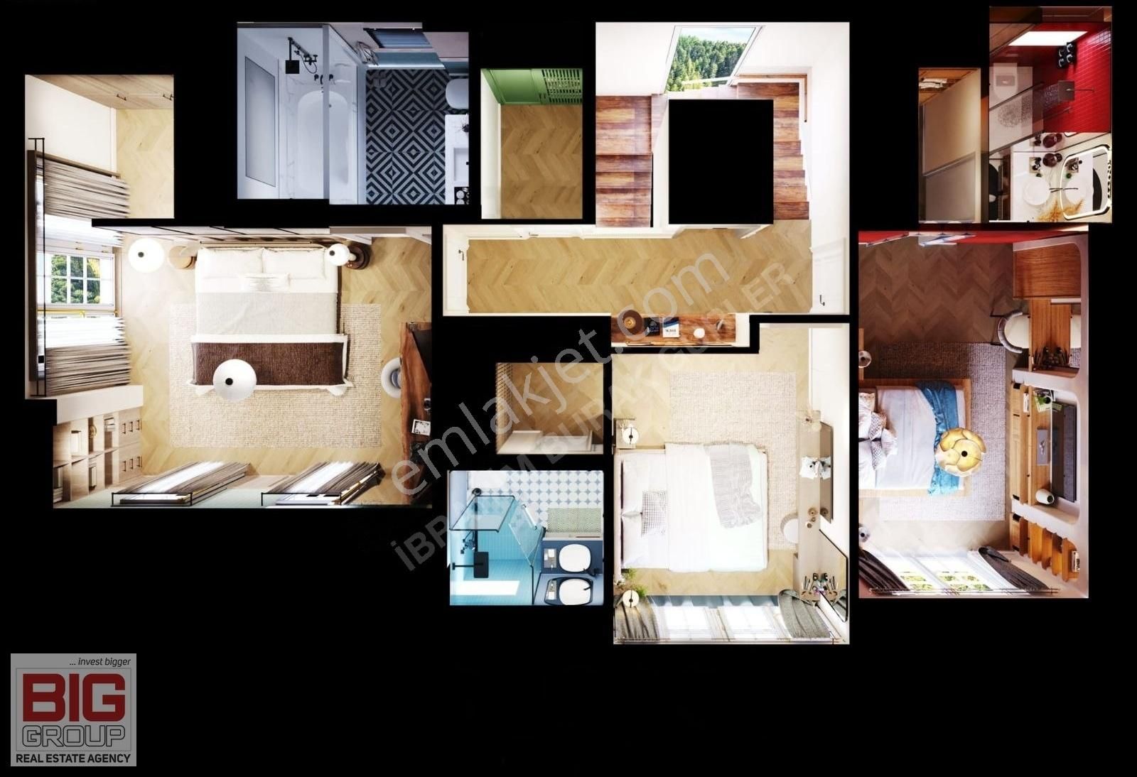 ++bıg Group** Merkezde,deniz Manzaralı, Havuzlu, Asansörlü Villa - Görsel 10