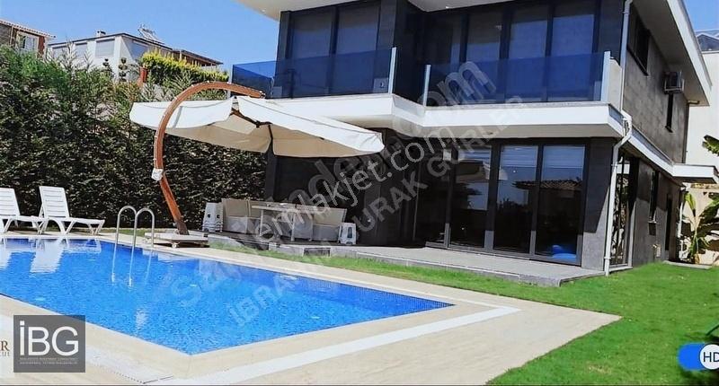 ++bıg Group** Deniz Manzaralı, Ful Eşyalı Geniş Bahçeli Villa - Görsel 27