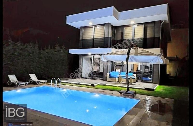 ++bıg Group** Deniz Manzaralı, Ful Eşyalı Geniş Bahçeli Villa - Görsel 7