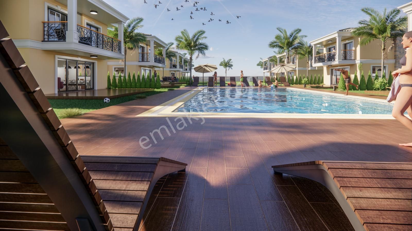 Plaja 5 Dakika! Köşe Konumda, Şahane Bahçeli Lüks Villa - Görsel 5