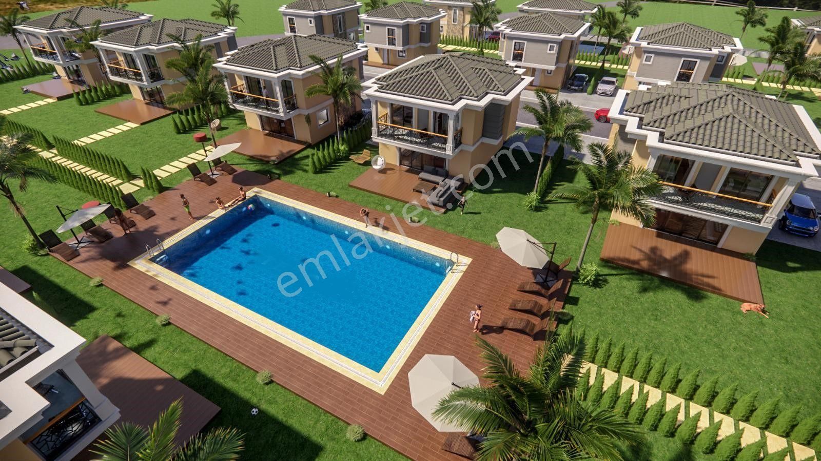 Plaja 5 Dakika! Köşe Konumda, Şahane Bahçeli Lüks Villa - Görsel 35