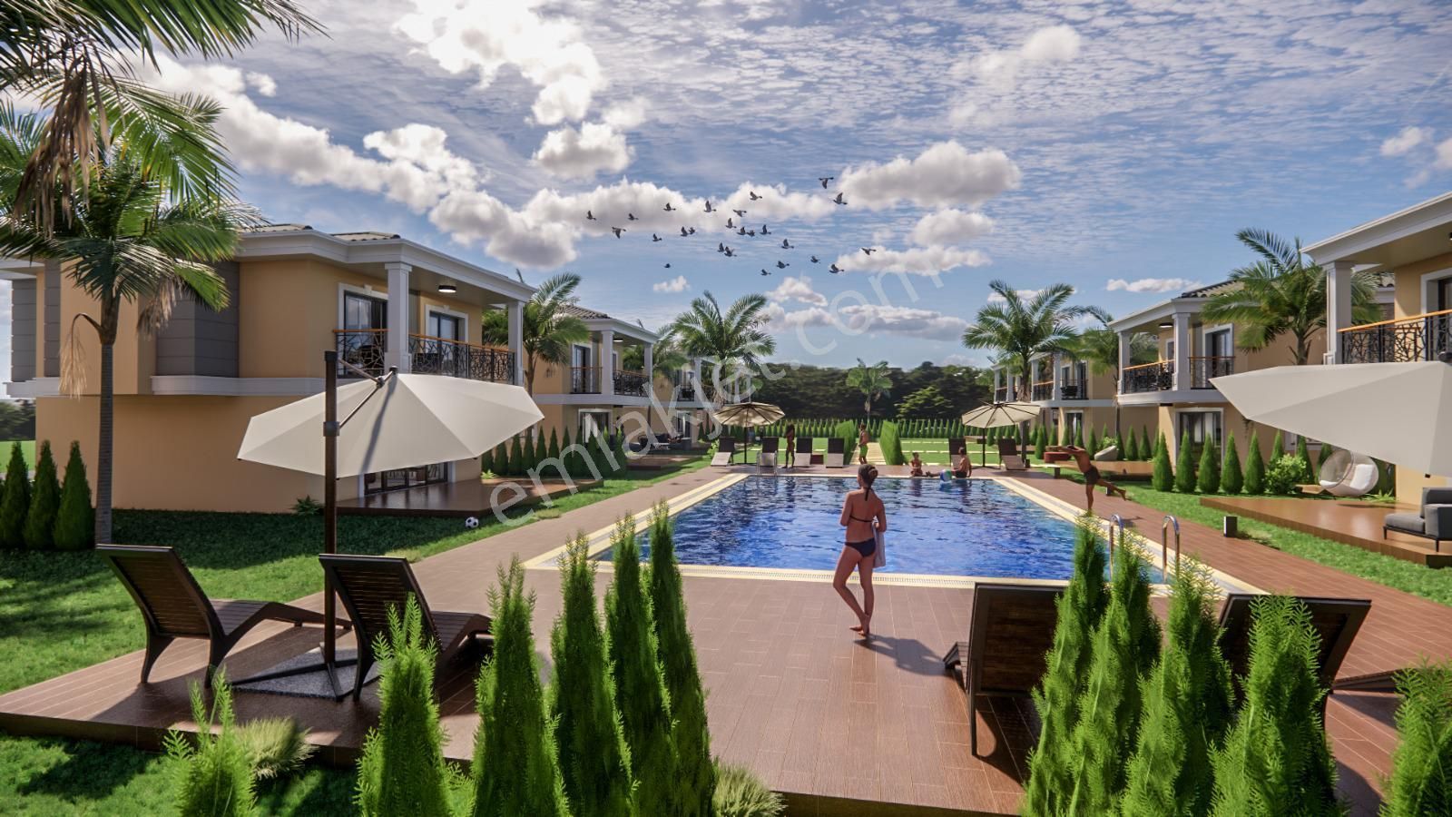 Plaja 5 Dakika! Köşe Konumda, Şahane Bahçeli Lüks Villa - Görsel 32