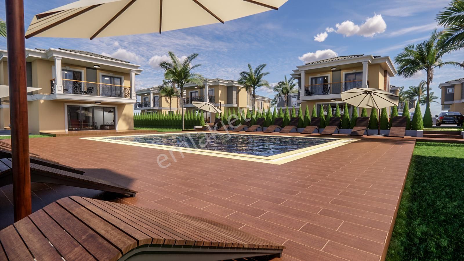 Plaja 5 Dakika! Köşe Konumda, Şahane Bahçeli Lüks Villa - Görsel 20