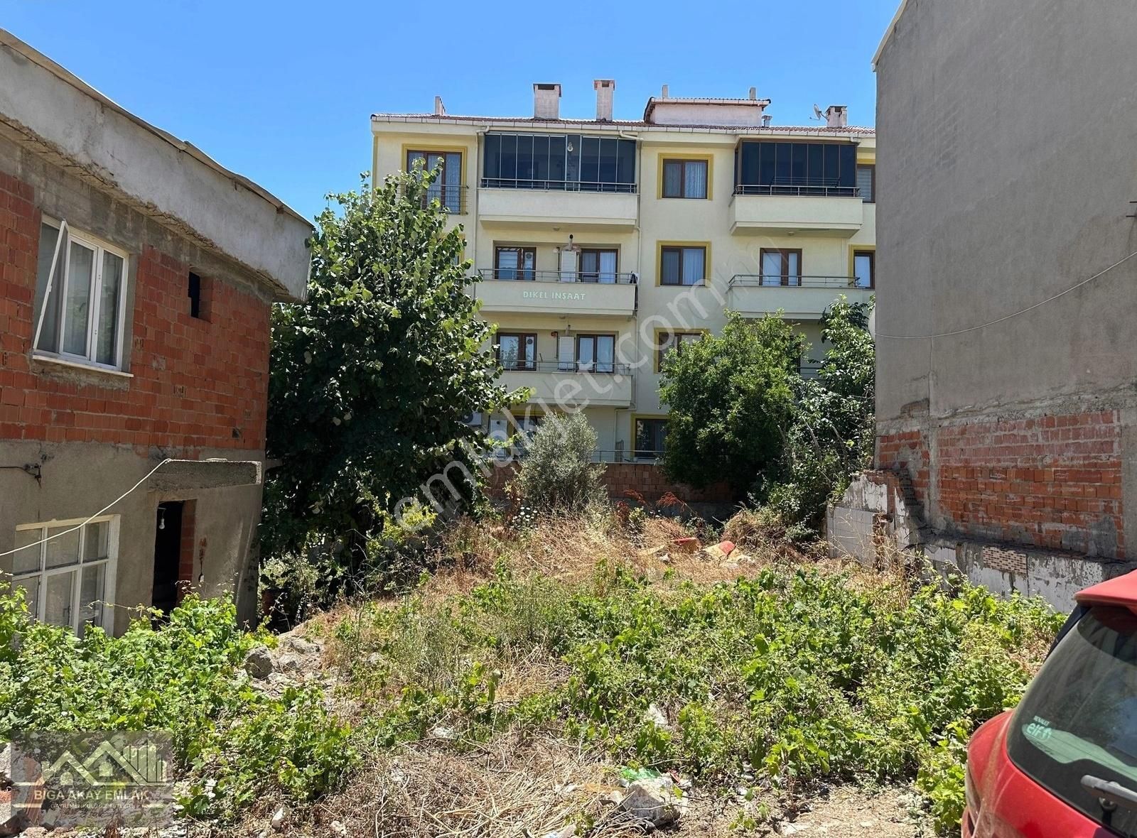 Çanakkale Biga Merkez 4.5 Kat Bitişik Nizam İmarlı Satılık Arsa