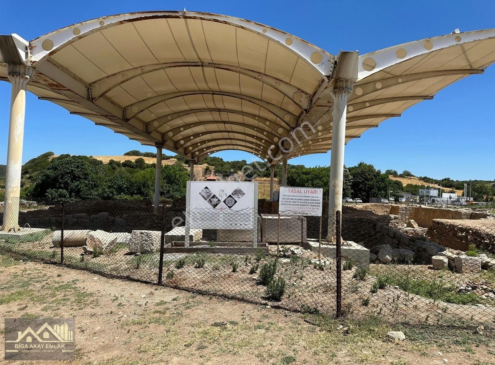 Çanakkale Biga Kemer Yazlık Mevkii İmarlı Satılık Arsa - Görsel 18