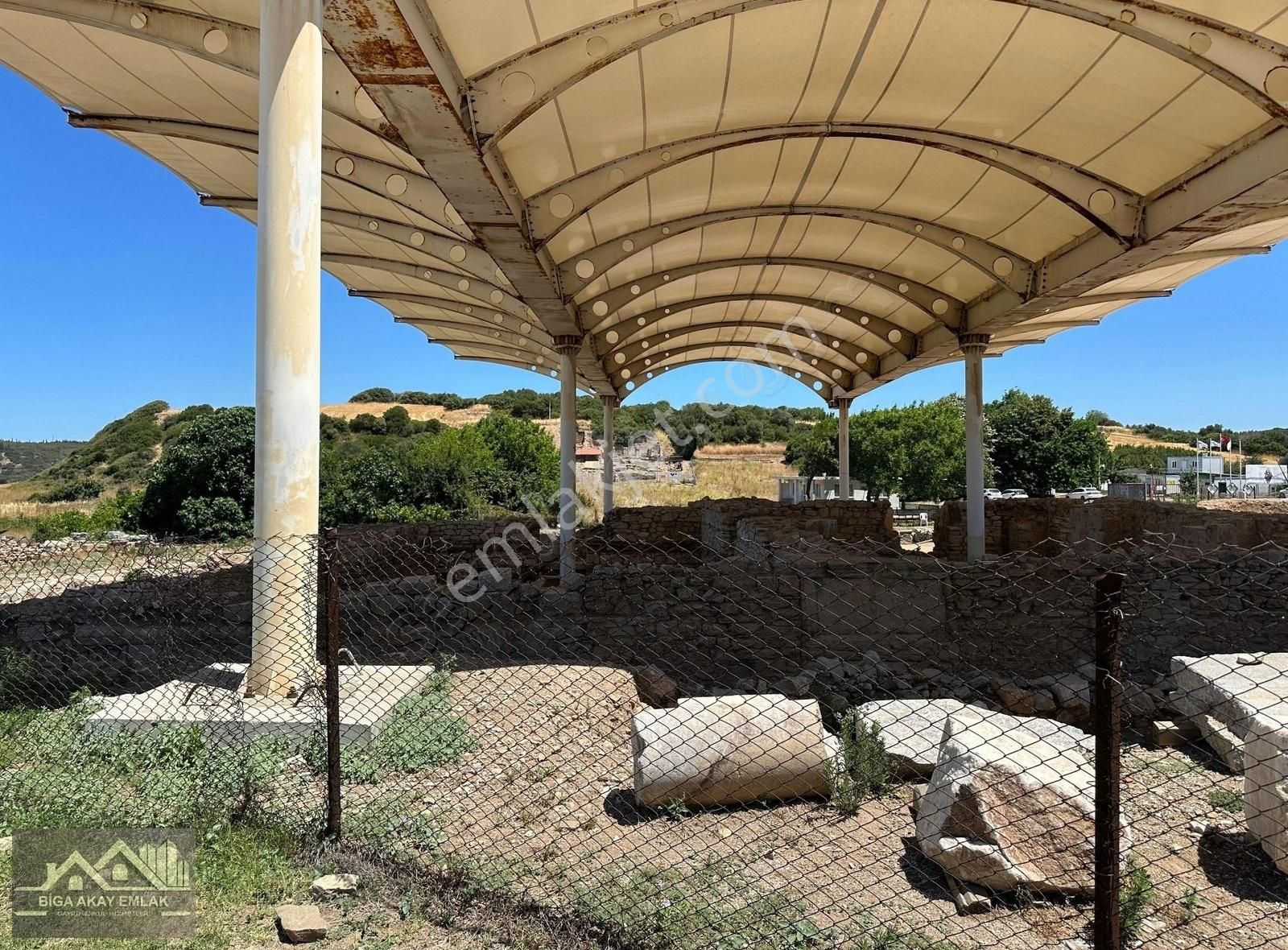 Çanakkale Biga Kemer Yazlık Mevkii İmarlı Satılık Arsa - Görsel 16