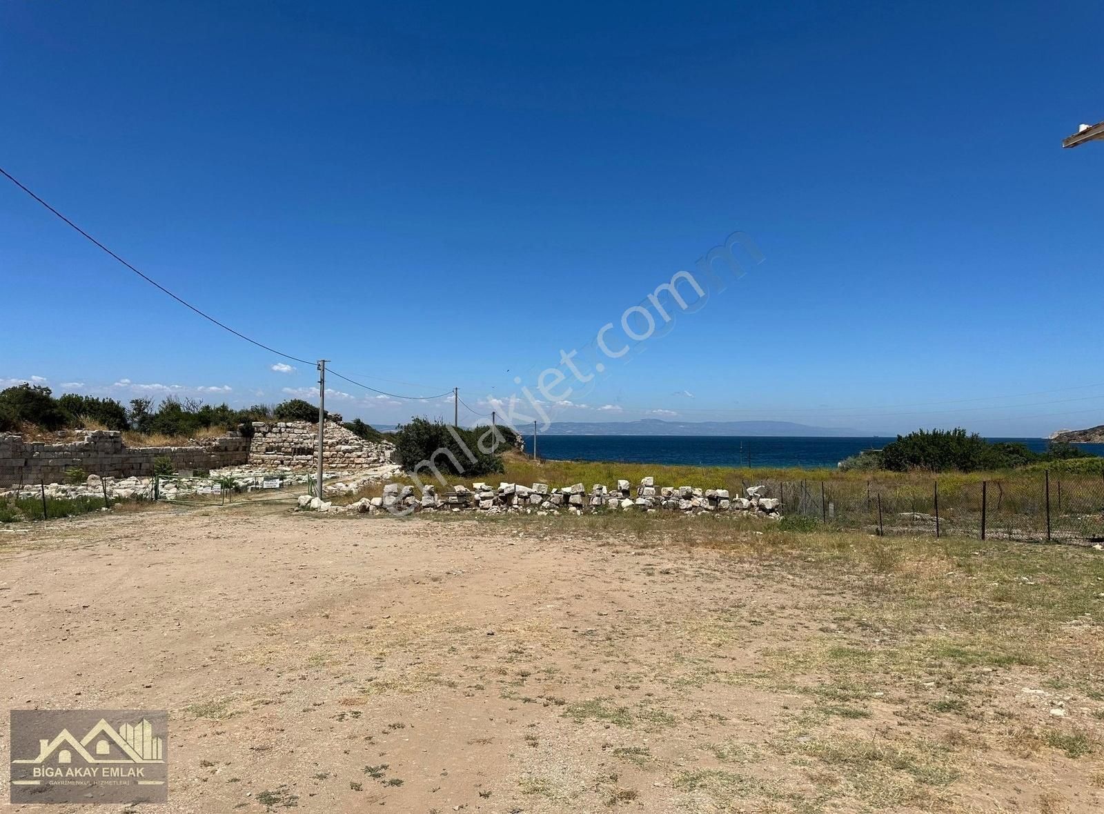 Çanakkale Biga Kemer Yazlık Mevkii İmarlı Satılık Arsa - Görsel 15