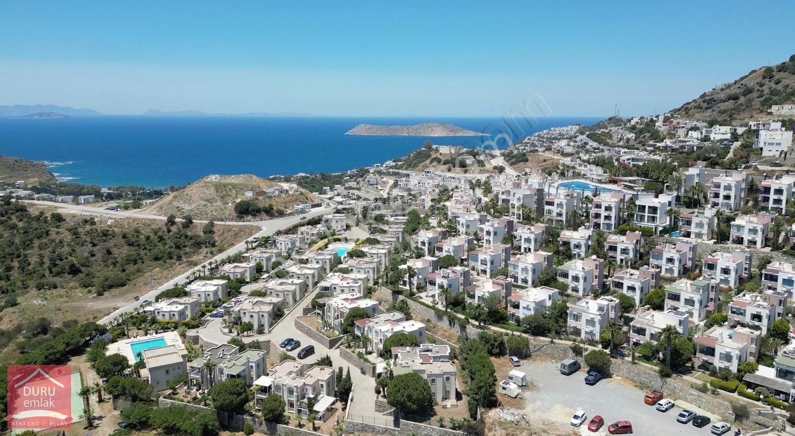 Bodrum Gümüşlük Sunlight Homes'da 2+1 Deniz Manzaralı Daire