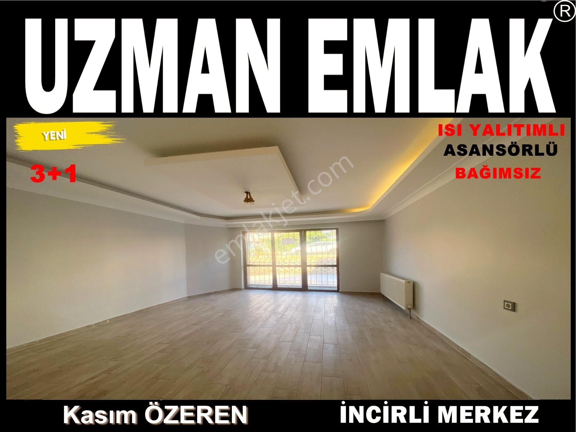 Uzman Emlak'dan İncirli Mh'de Yunusemre Cadde Yakını Isı Yalıtımlı,asansörlü Yeni Binada 3+1 Daire