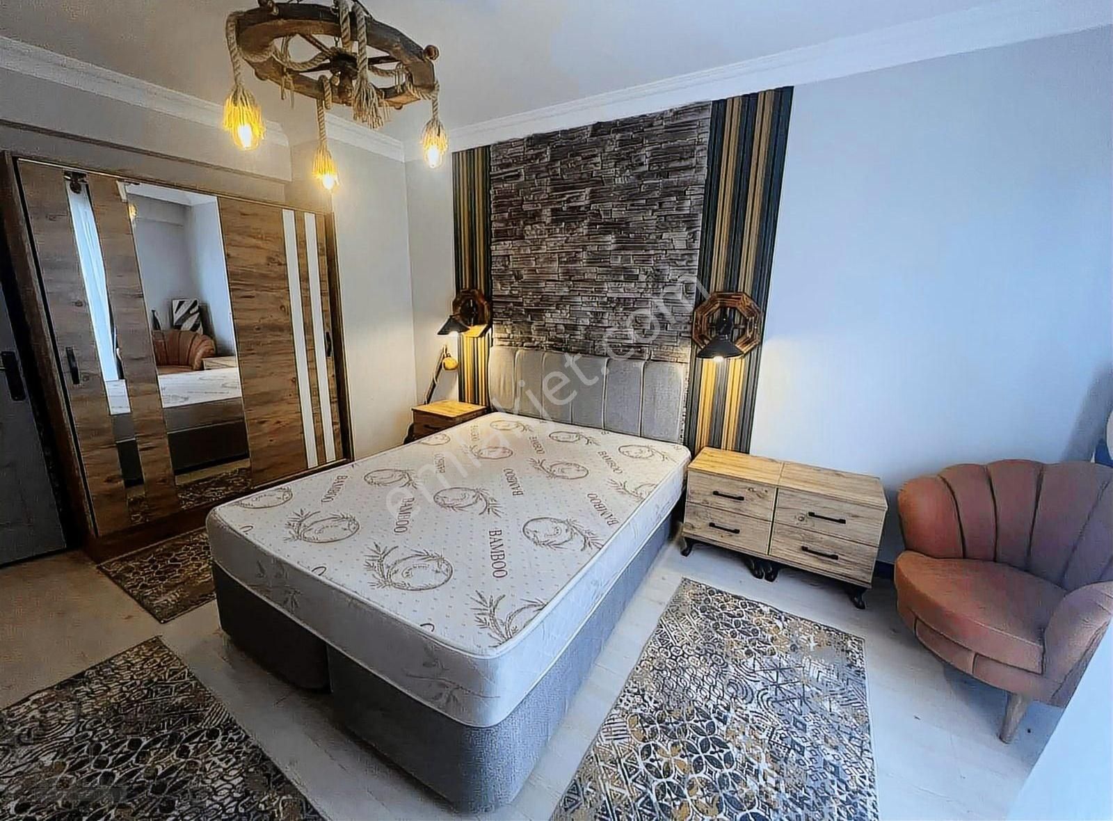 İsa Yılmaz'dan 2+1 Arakat Ful Eşyalı 70m Daire Özel Tasarım - Görsel 4