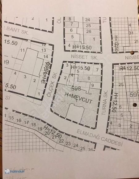 Şişli Elmadağ' Da Harika Konumda 15,50 İmarlı Müstakil Tapu Arsa - Görsel 14