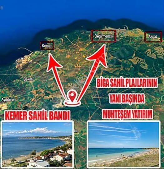 Çanakkale Biga Bekirli Mahallesinde Satılık Tarla Yatırım İçin Uygun - Görsel 11