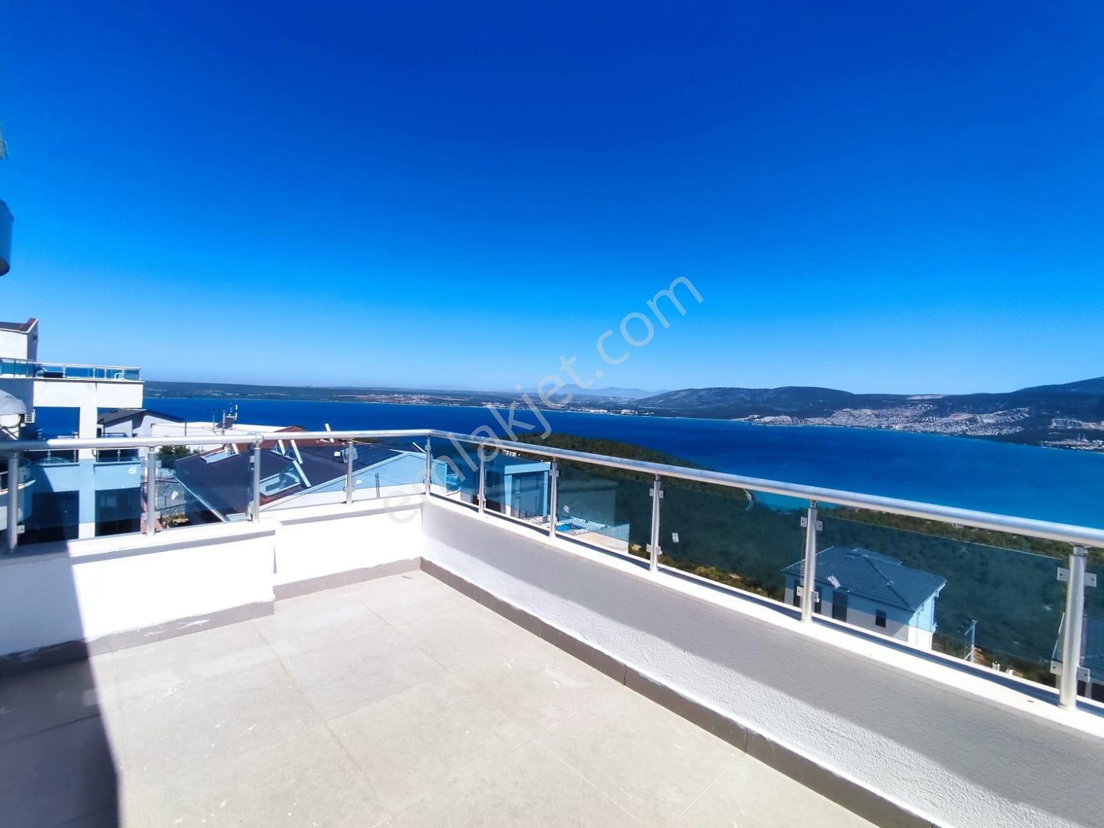 Didim Akbük'te Full Deniz Manzaralı Satılık Çatı Dubleks - Görsel 21