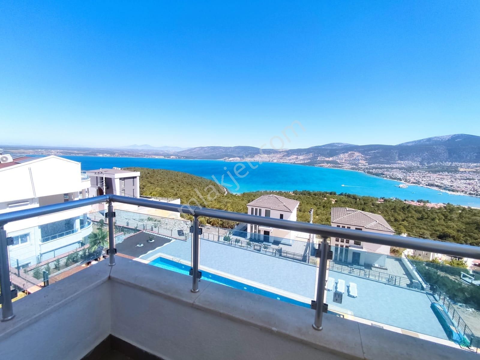 Didim Akbük'te Full Deniz Manzaralı Satılık Çatı Dubleks - Görsel 14