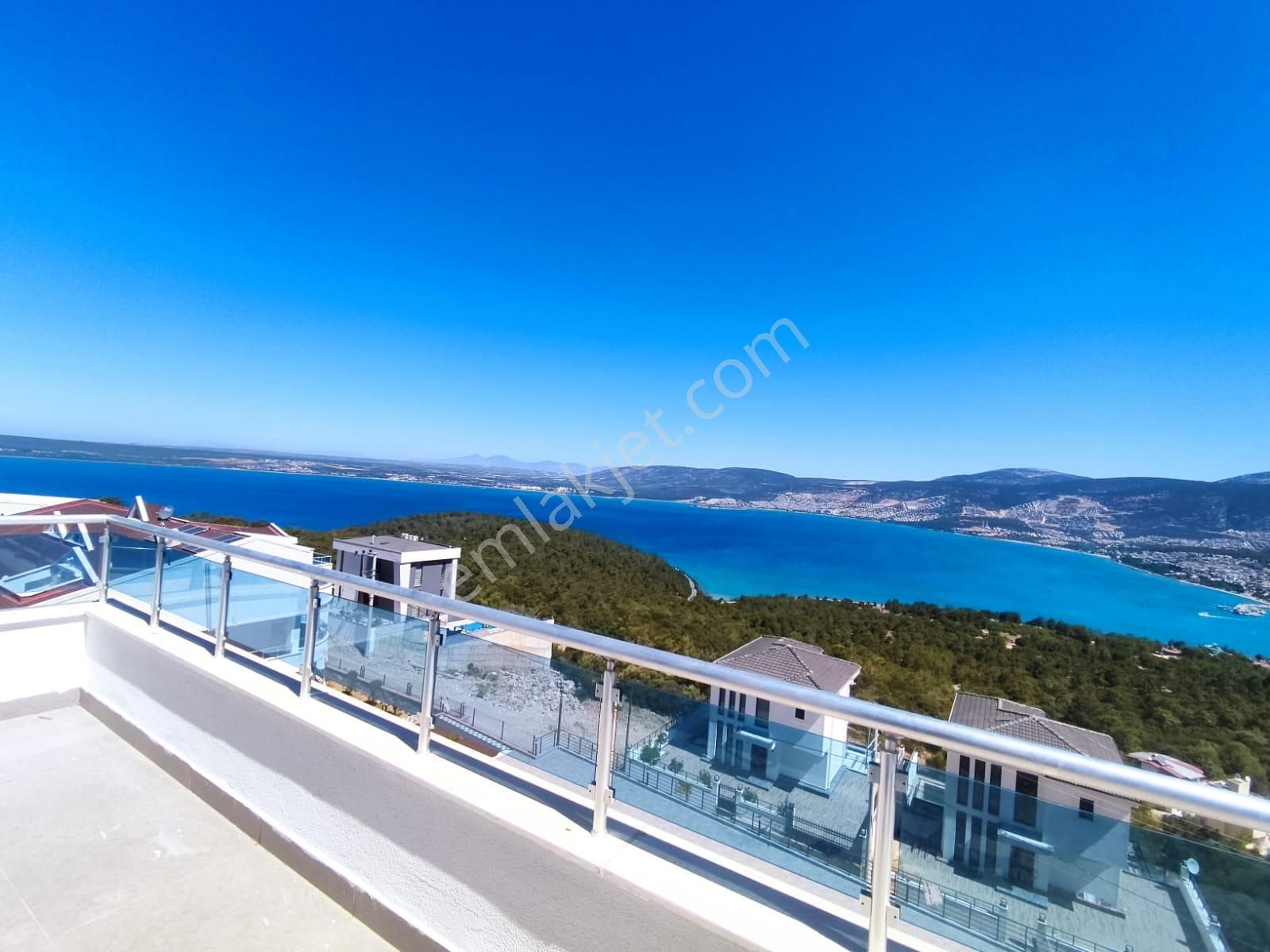 Didim Akbük'te Full Deniz Manzaralı Satılık Çatı Dubleks - Görsel 18