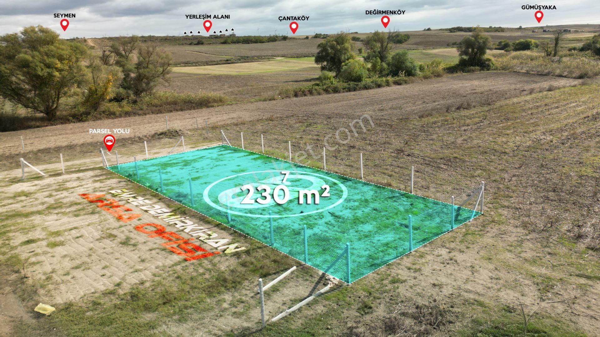 Silivri Değirmenköy 'de 230 M² Düz Konumda Satılık Tarla