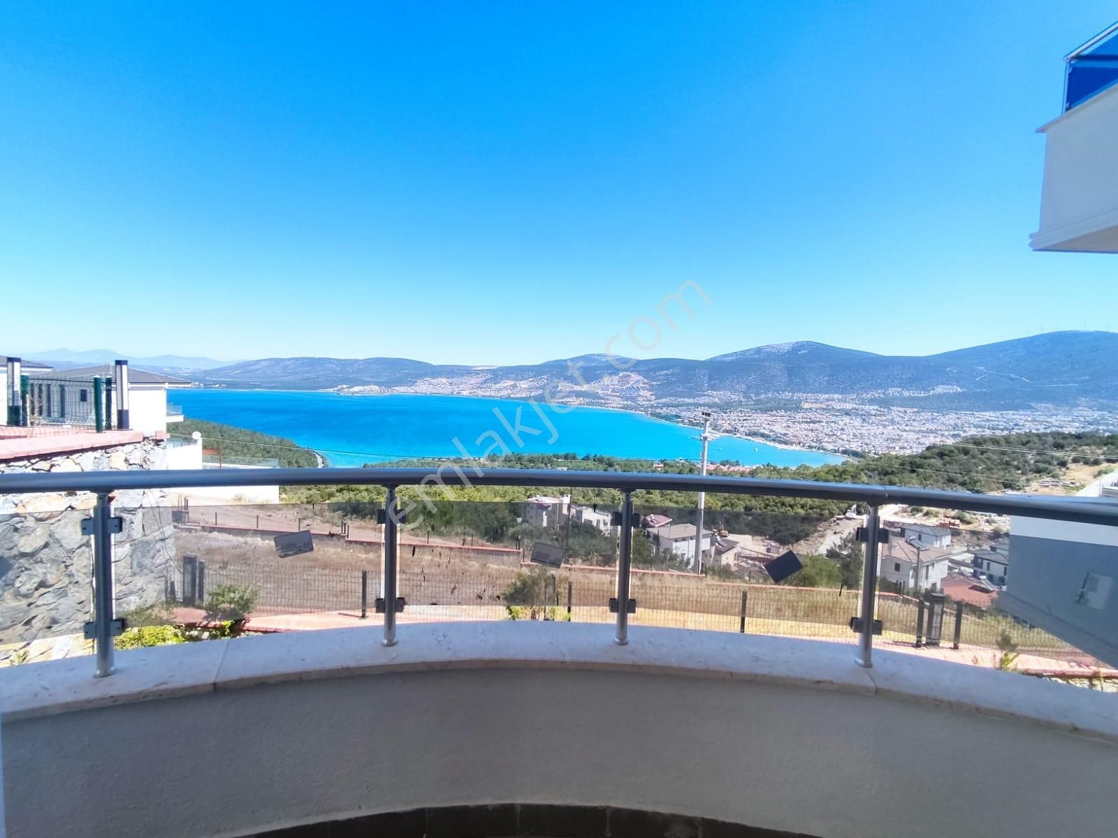 Didim Akbük'te Full Deniz Manzaralı Satılık Bahçe Dubleks - Görsel 19