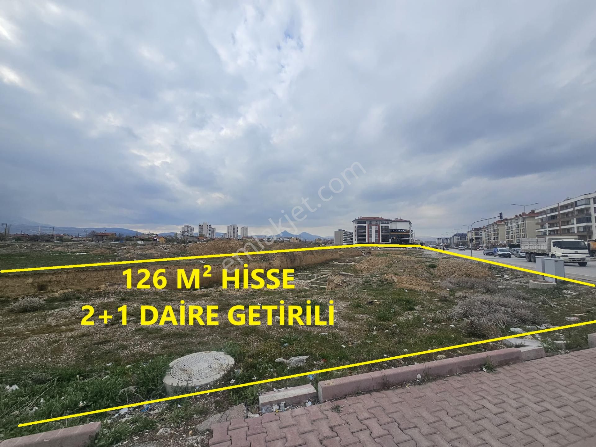 Meram Küçükkovanağzı 126 M² Arsa Hissesi 2+1 Daire Getirili