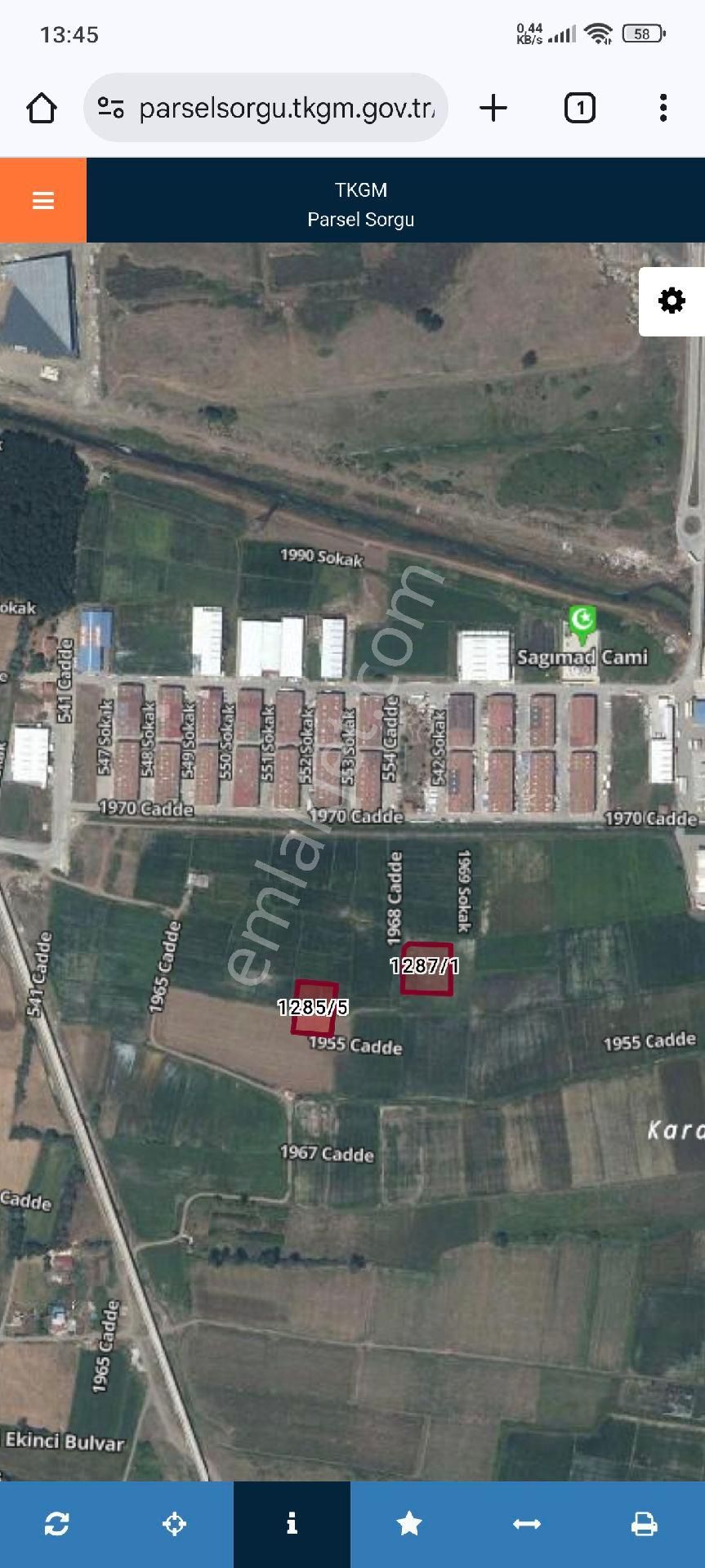 Samsun Emlak Ara'dan Tekkeköy'de Satılık Ticari Arsa