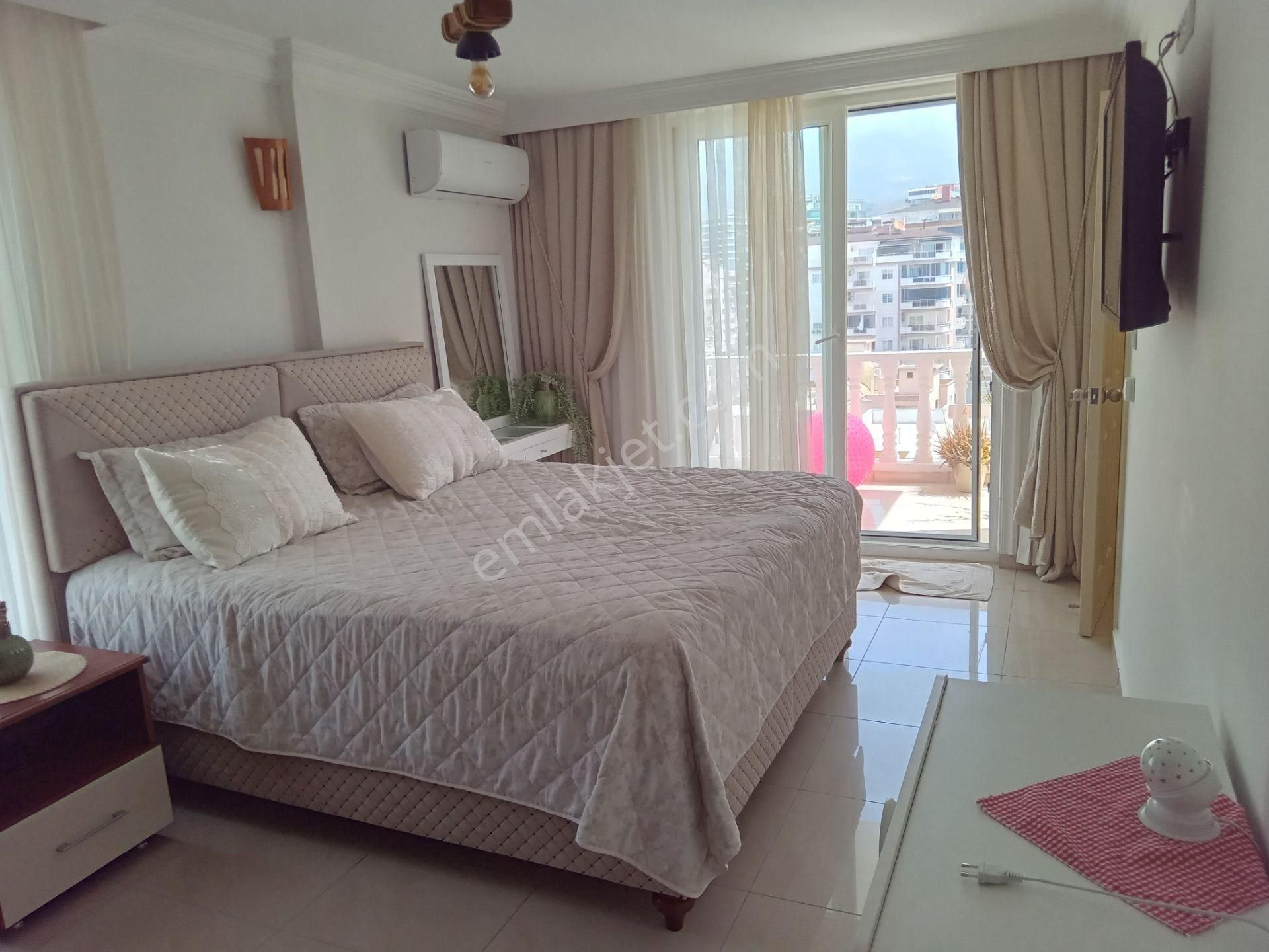 Alanya Mahmutlar’da Deniz Manzaralı, Eşyalı Ve Geniş 2+1 Daire Satışta ! - Görsel 17