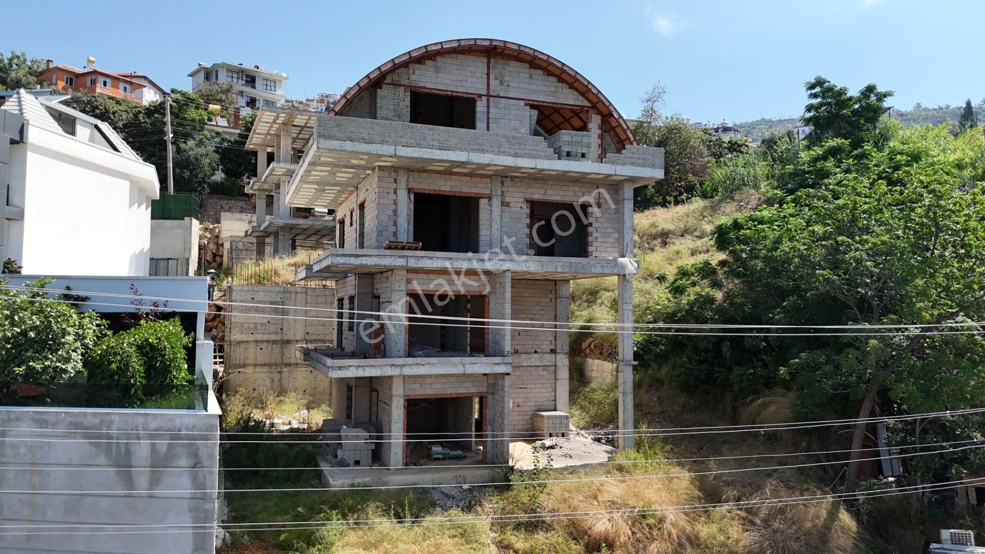 Alanya Hasbahçe 5+1 300m2 Ultra Lüks Villa Full Deniz Ve Şehir Manzaralı - Görsel 33