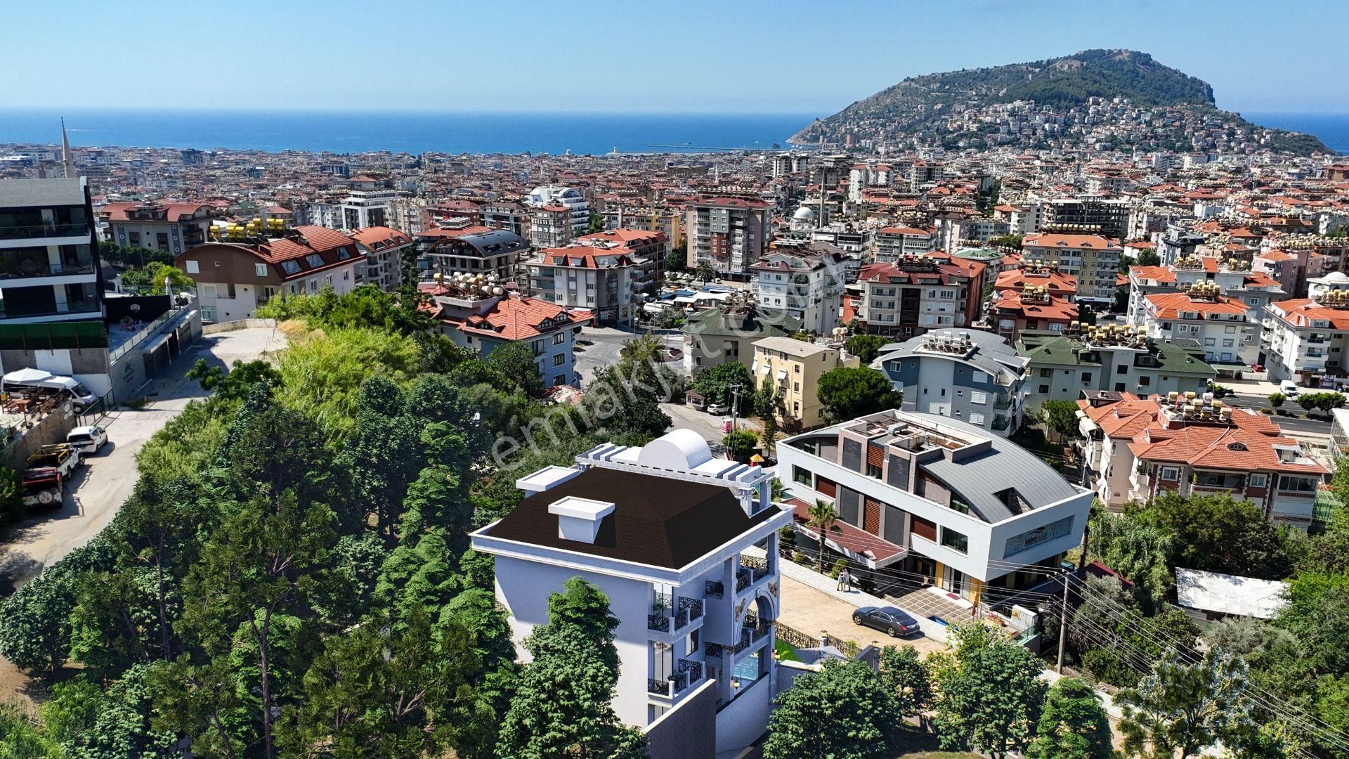 Alanya Hasbahçe 5+1 300m2 Ultra Lüks Villa Full Deniz Ve Şehir Manzaralı - Görsel 12
