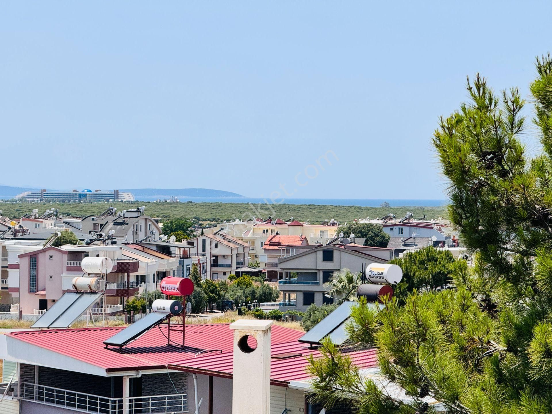 Didim Çamlıkta Satılık Çift Teraslı Deniz Manzaralı 3+1 Dubleks - Görsel 32