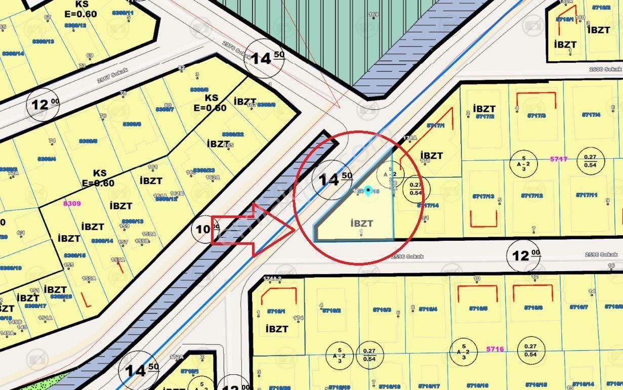 Yeni Emek'te Satılık Cadde Üstü Ticari+ Konut İmarlı Arsa