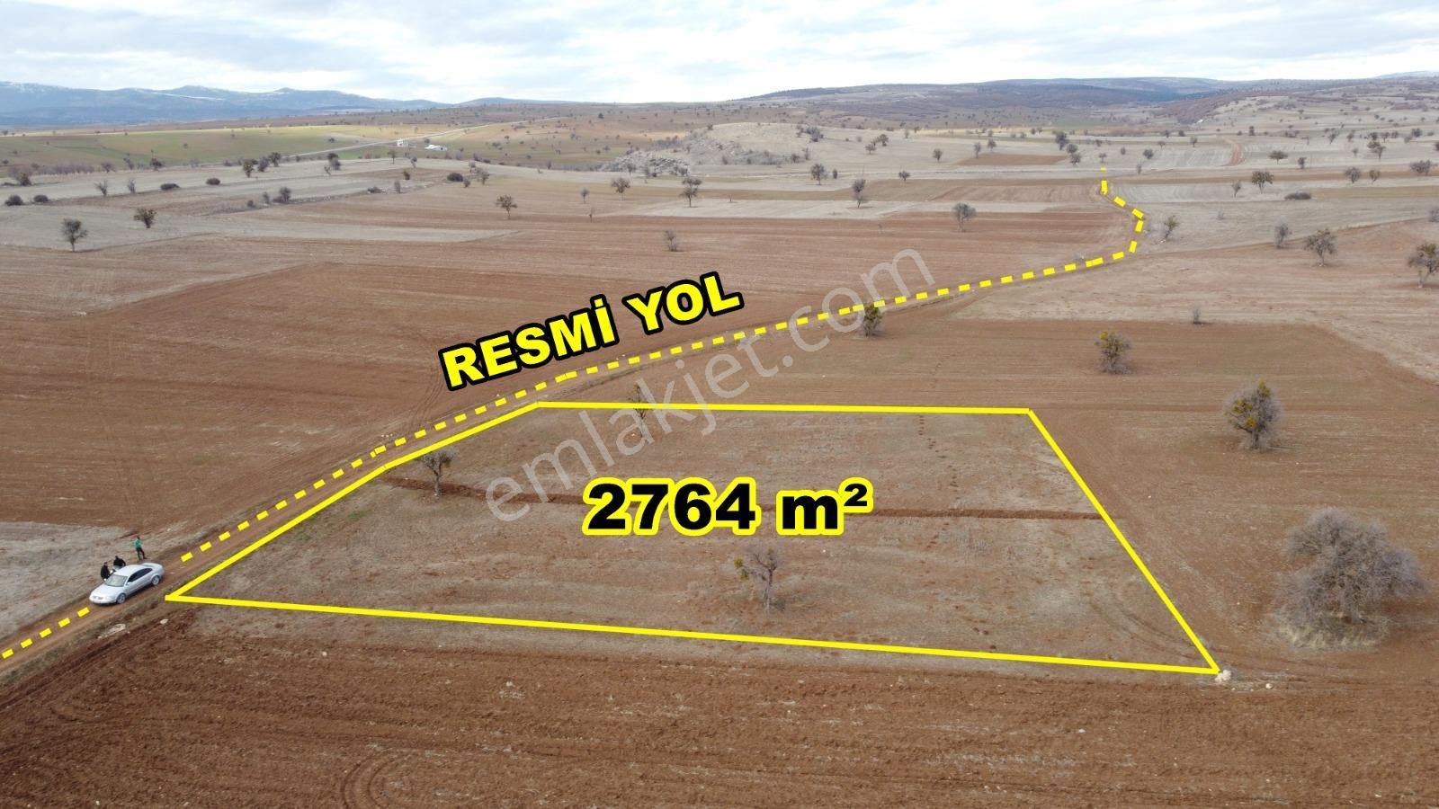 Eşref Topal Gayrimenkulden Beyşehir Yenidoğan.. 2.766 M2.. Satılık Tarla