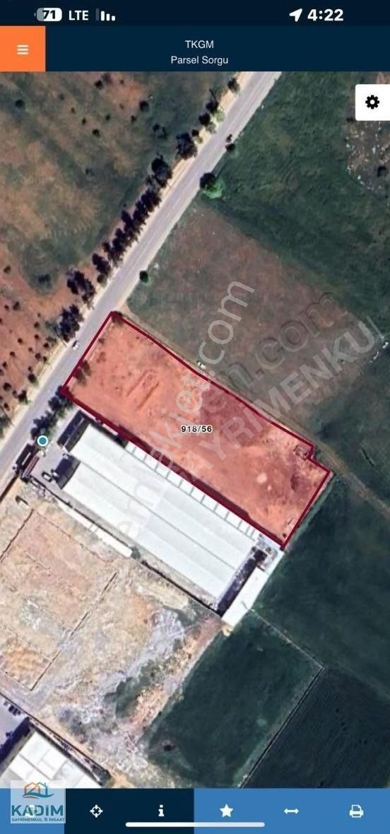 Körkün Sanayinin'de Satılık Arsa
