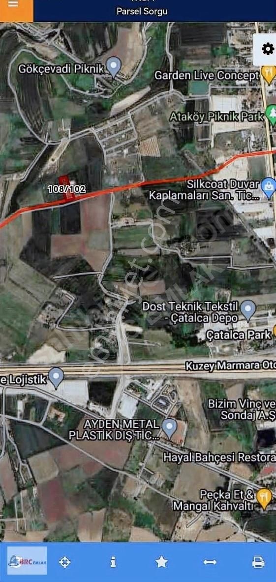 Çatalca Gökçeali De Muhteşem Konumda Meyve Bahçeli Müstakil Tapu - Görsel 16