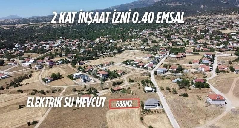Korkuteli Yeşilyayla 688m2 Konut İmarlı Satılık Arsa
