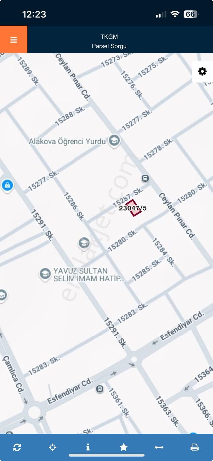 Alakova Karaman Yoluna Ve Yeni Meram Sanayisine Yakın 350 M² İmarlı Arsa - Görsel 4