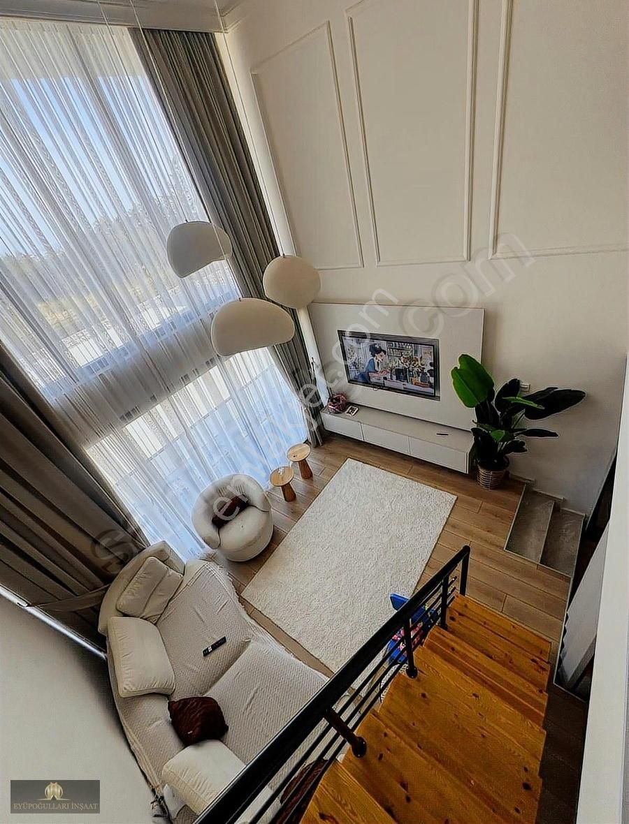 Girne Alsancak Ta Dublex 2+1 Full Eşyalı Daire Havuzlu Sitede