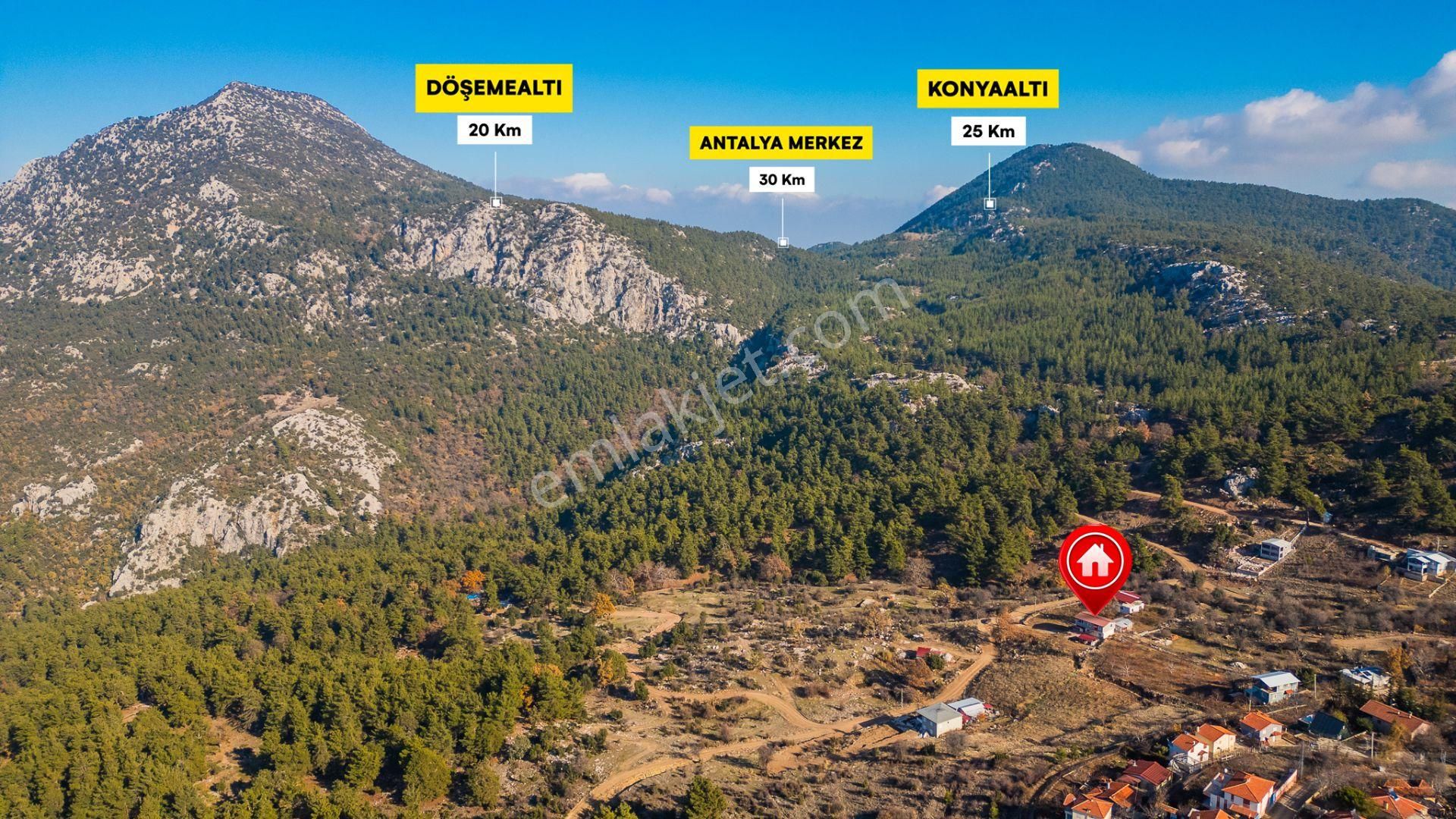 Antalya Döşemealtı Karaman'da 1200 M2 Arsa Alanı İçinde Satılık Müstakil Ev - Görsel 5
