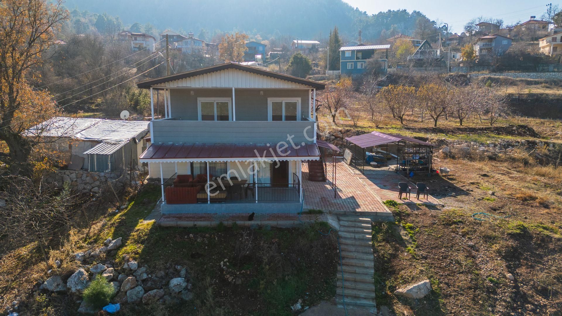 Antalya Döşemealtı Karaman'da 1200 M2 Arsa Alanı İçinde Satılık Müstakil Ev - Görsel 4