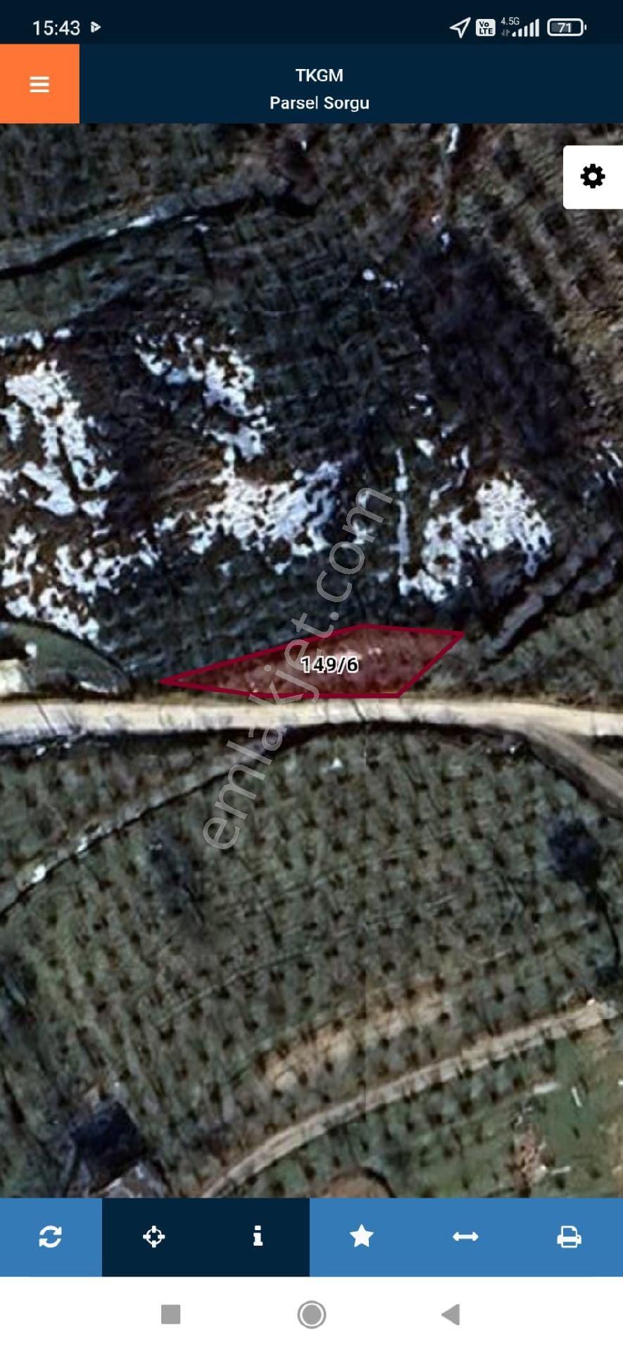 Canik/kestanepınarda 261 M² Satılık Tarla