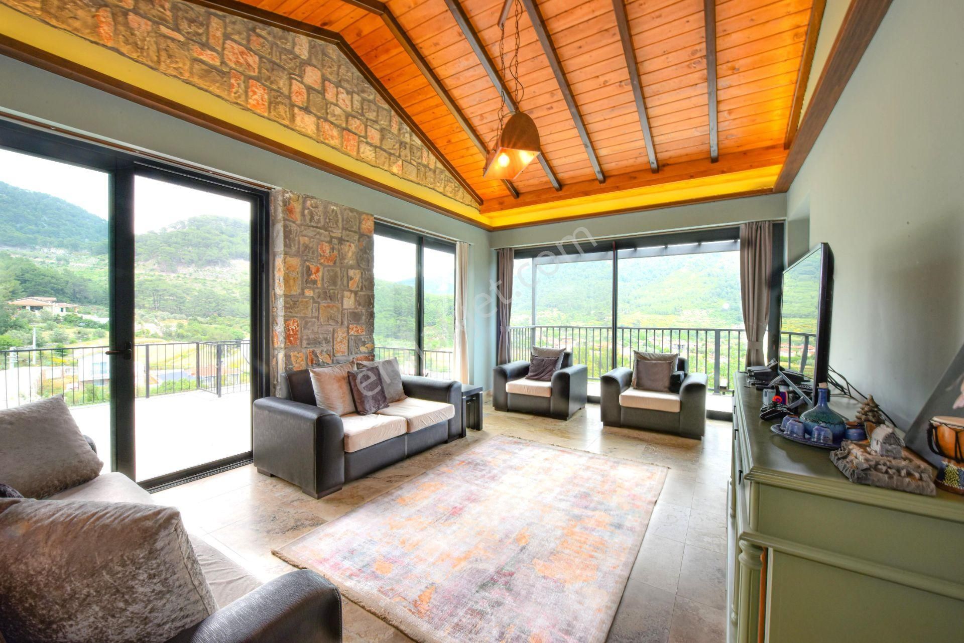 Goldhouse Dan Satılık Villa Muhteşem Orman Manzaralı 5+2 - Görsel 19