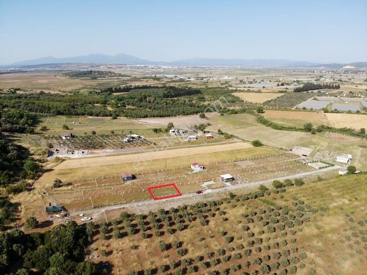 Değirmendere Köyünde; Elektrik/su Alt Yapısı Hazır - Tel Örgüsü Çekili Oturuma Hazır Satılık Bahçe - Görsel 10